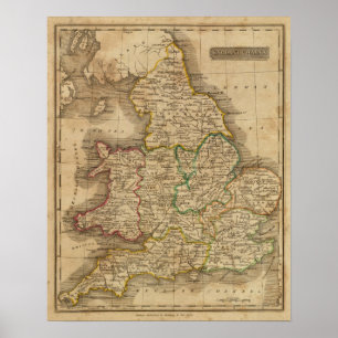 Póster Inglaterra e Wales 2