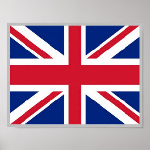 Poster Inglaterra - Flag -