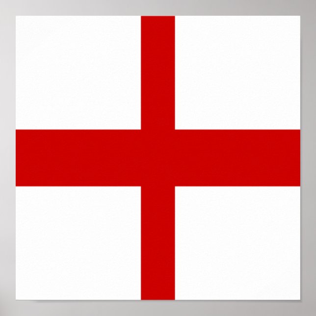 Poster Inglaterra Flag English Country Priord Home Homela (Frente)