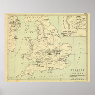 Póster Inglaterra, Ireland