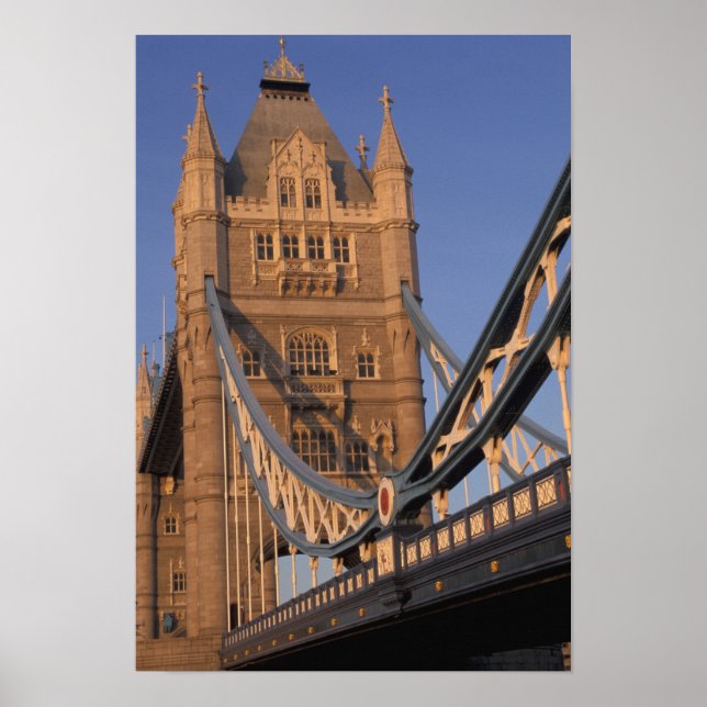 Póster Inglaterra, Londres, A Ponte da Torre (Frente)