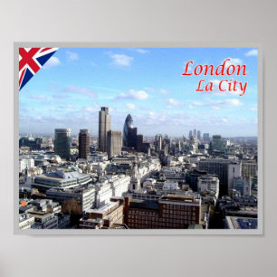 Poster Inglaterra - Londres - Cidade -