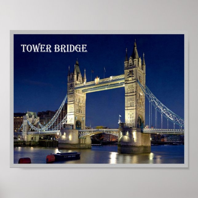 Poster Inglaterra - Londres - Torre Bridge - (Frente)