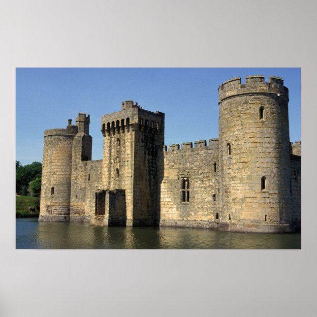 Póster Inglaterra, Sussex, Castelo Bodiam. (Frente)