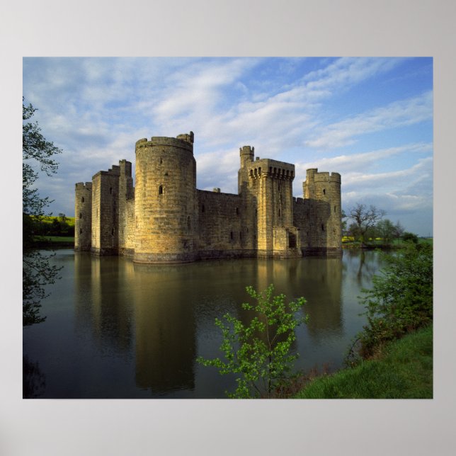 Poster Inglaterra, Sussex, Castelo de Bodiam (Frente)