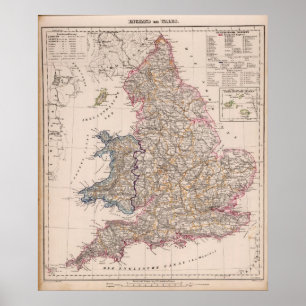 Poster Inglaterra, Wales