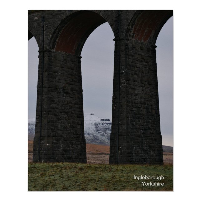 Póster Ingleborough Yorkshire Poster (Frente)