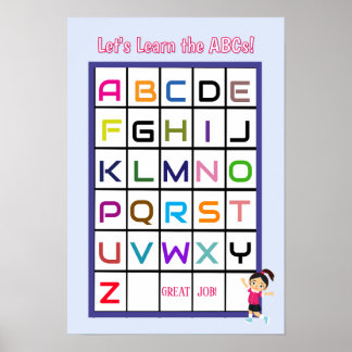 Poster Inglês ABC