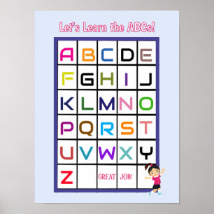 Poster Inglês ABC