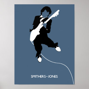 Poster Inglês Mods Smithers Jones arte minimalista