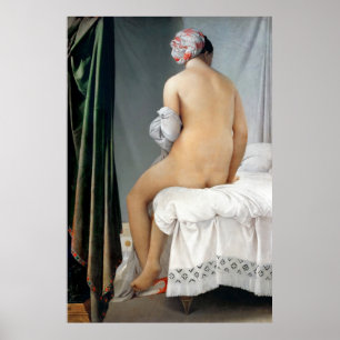 Poster Ingres' The Valpinçon Bather