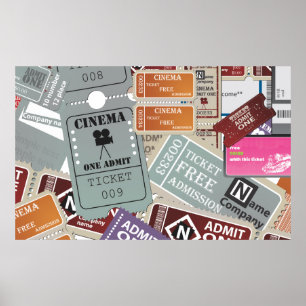 Poster Ingresso em Cinema