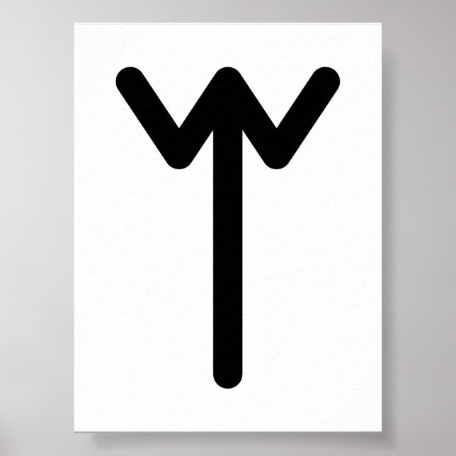 Poster INGUZ Runa Nórdica (Fertilidade, Crescimento) | El (Frente)