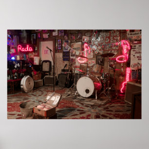 Poster Início Da Noite Na Junta Do Juke