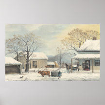 Início para Ação de Graças - GH Durrie Fine Art Po