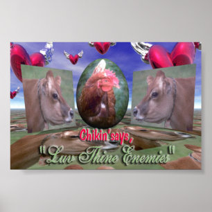 Póster Inimigos de Luv Thine