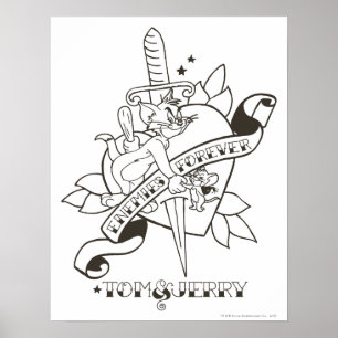 Poster Inimigos para sempre 1 de Tom e de Jerry
