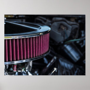 Poster Injeção de ar cromo