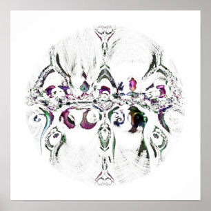 Póster InkBlot - Assimetria 1
