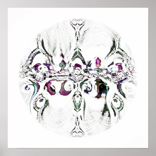 Póster InkBlot - Assimetria 1 (Frente)