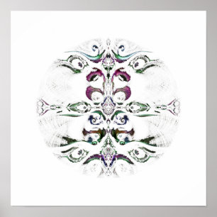 Póster InkBlot - Simetria 4