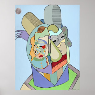 Poster "Inner Face" por Ruchell Alexander