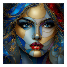 Innocência Radiante - Estilo de Vidro Estacionado