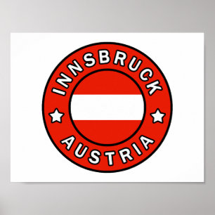 Poster Innsbruck Áustria
