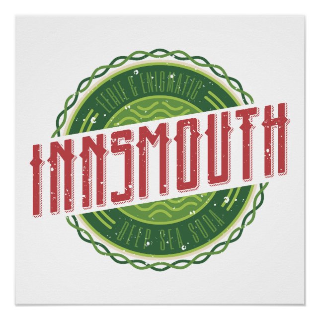 Póster Innsmouth Lovecraft Soda Soft Drink (Frente)