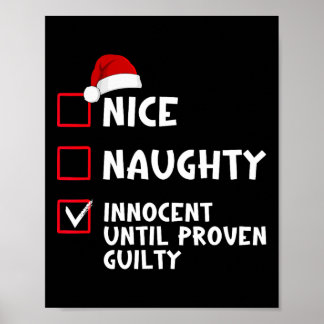 Poster Inocente Adulto Até à Lista de Cristãos Culpados C