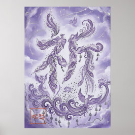 Poster Inori: Elegant Calligraphy  Art260010022