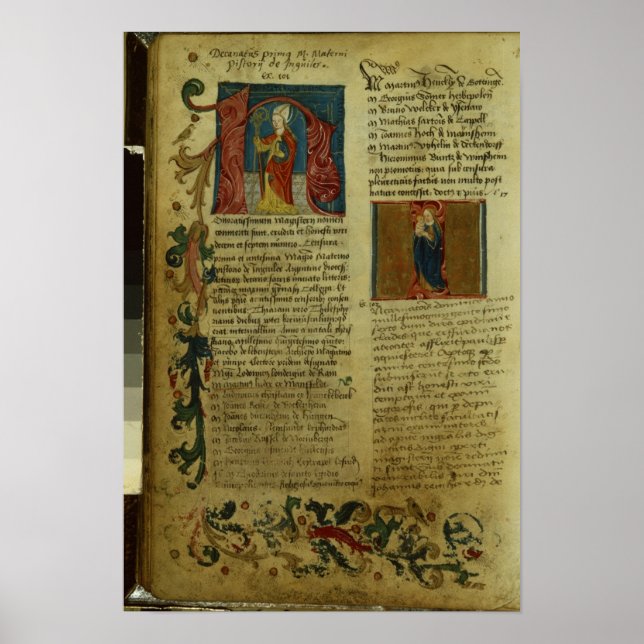 Póster Inscrição de Martin Luther (Frente)