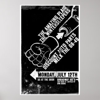 Póster inserir punho