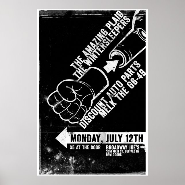 Póster inserir punho (Frente)