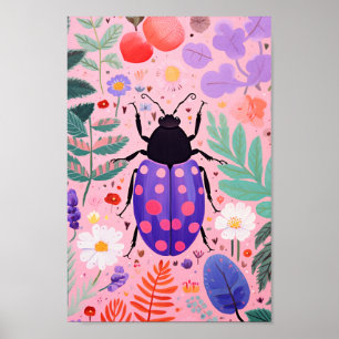 Poster Inseto Pequeno