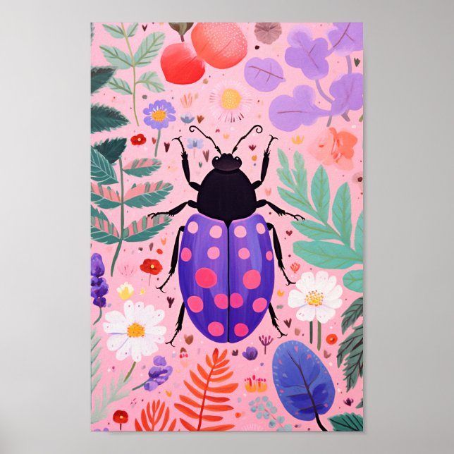 Poster Inseto Pequeno (Frente)
