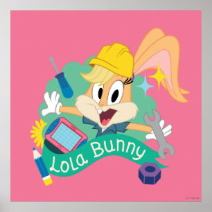 Poster INSETOS BUNNY BUILDERS™ Caractere Gráfico de Lola