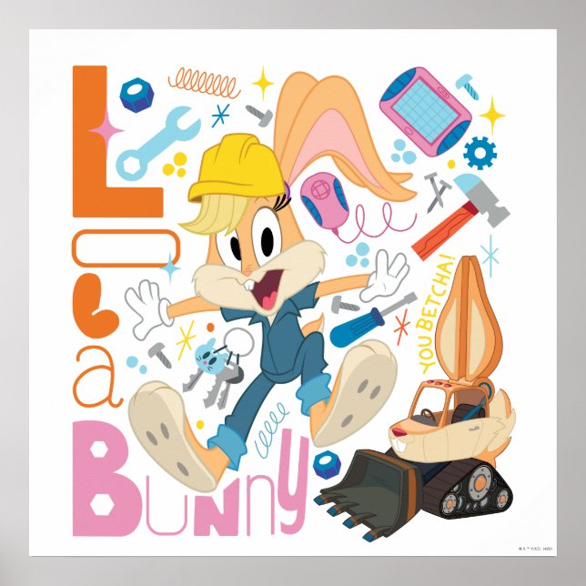 Poster INSETOS BUNNY BUILDERS™| Ferramentas de Trabalho d (Frente)