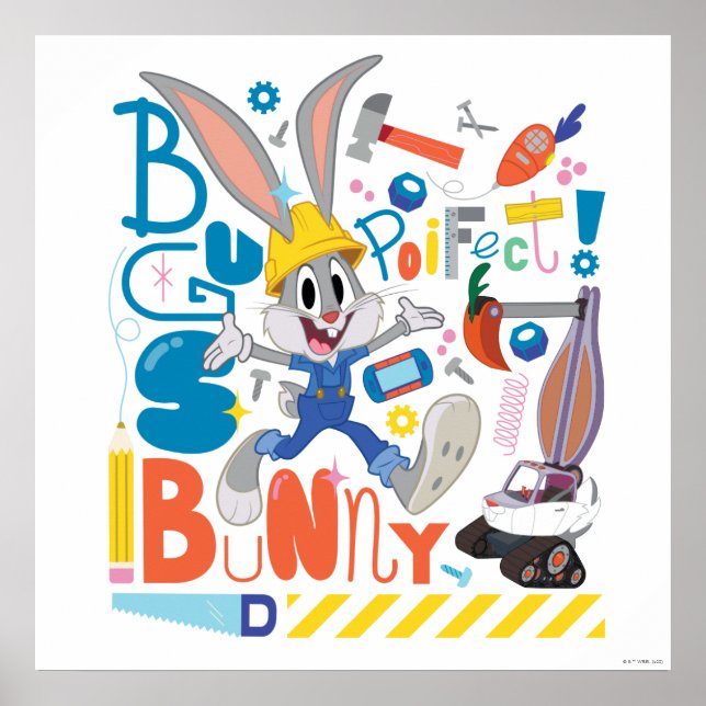 Poster INSETOS BUNNY BUILDERS™| INSETOS BUNNY™ - Ferramen (Frente)