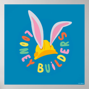Poster INSETOS BUNNY BUILDERS™ Logotipo do círculo do du
