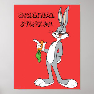 Póster INSETOS BUNNY™ com Cenoura