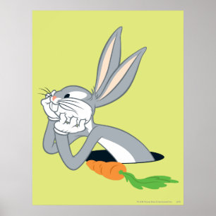 Póster INSETOS BUNNY™ com Cenoura