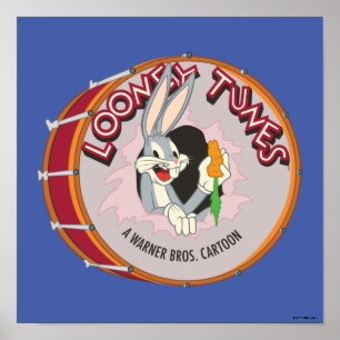 Poster INSETOS BUNNY™ Dentro LOONEY TUNES™ Drum
