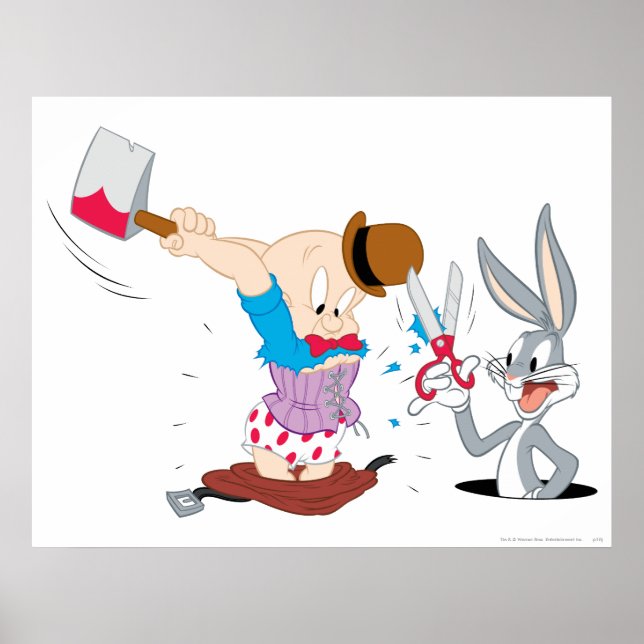 Póster INSETOS BUNNY™ e ELMER FUDD™ (Frente)