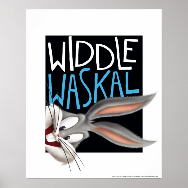 Póster INSETOS BUNNY™ - Widdle Waskal (Frente)