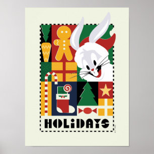 Poster INSETOS LOONEY™  BUNNY™ Feriados Crachá