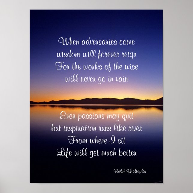 Póster Inspiração (Frente)