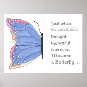 Poster Inspiração Butterfly