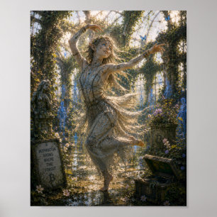 Poster Inspiração / Dançarino Moderno / Jardim Botânico