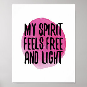 Poster inspiração de amor próprio para a aceitação d